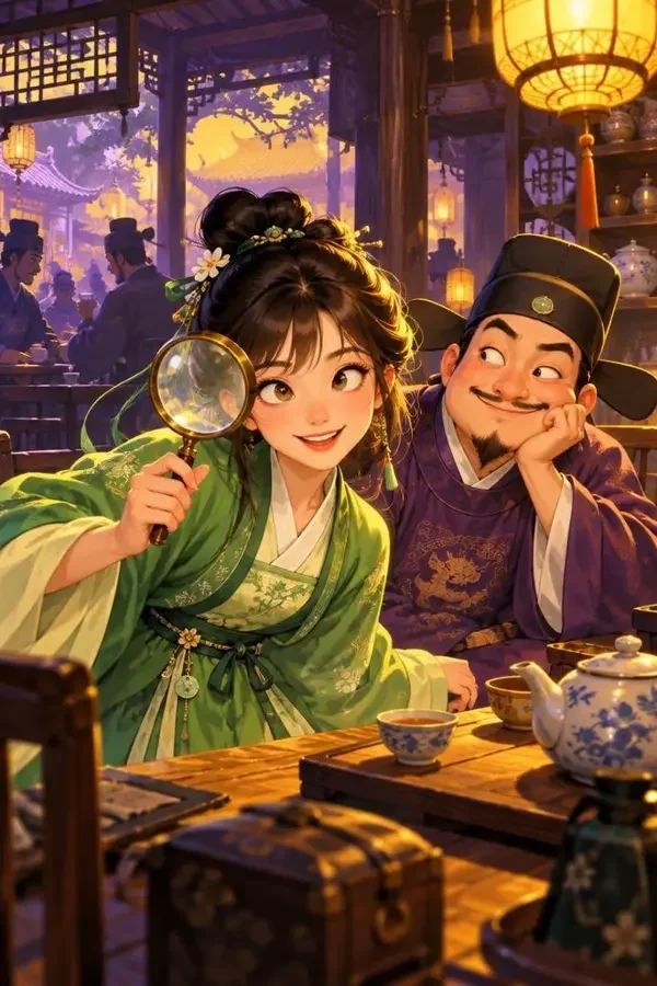 神探小娘子短剧封面，探案题材，66集